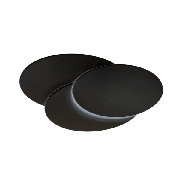Kinkiet czarny AZzardo CLOVER Oval Black AZ2997.webp