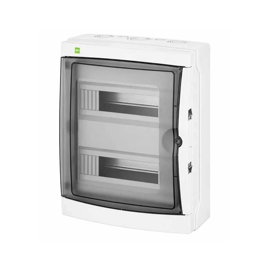 Rozdzielnica elektryczna natynkowa Galant Plus 2x12 IP65 N+PE 1605-01.webp