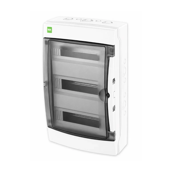 Rozdzielnica elektryczna natynkowa Galant Plus 3x12 IP65 N+PE 1607-01.webp