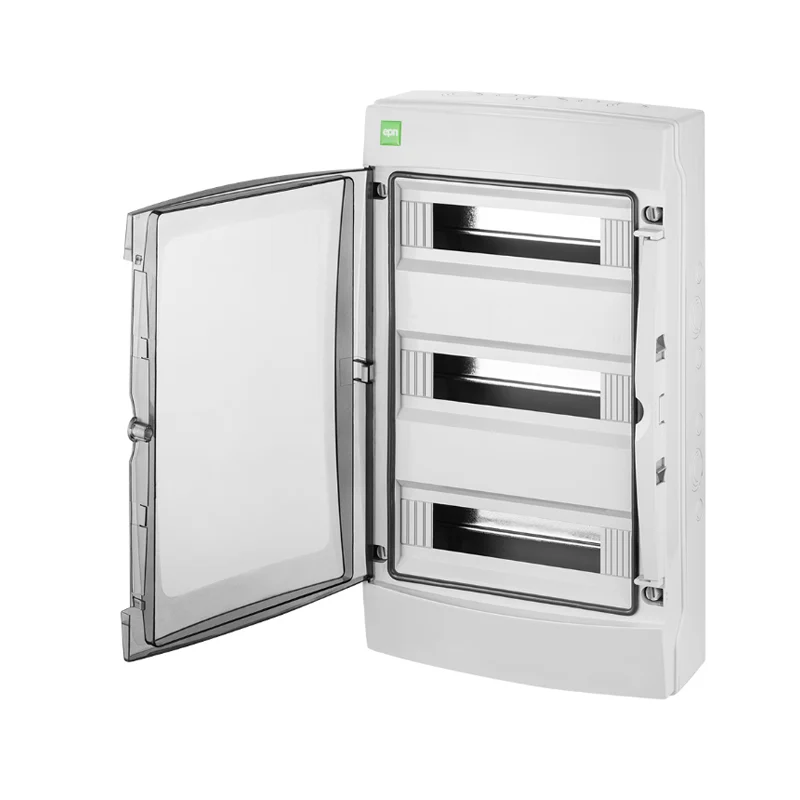 Rozdzielnica elektryczna natynkowa Galant Plus 3x12 IP65 N+PE 1607-01-2.webp