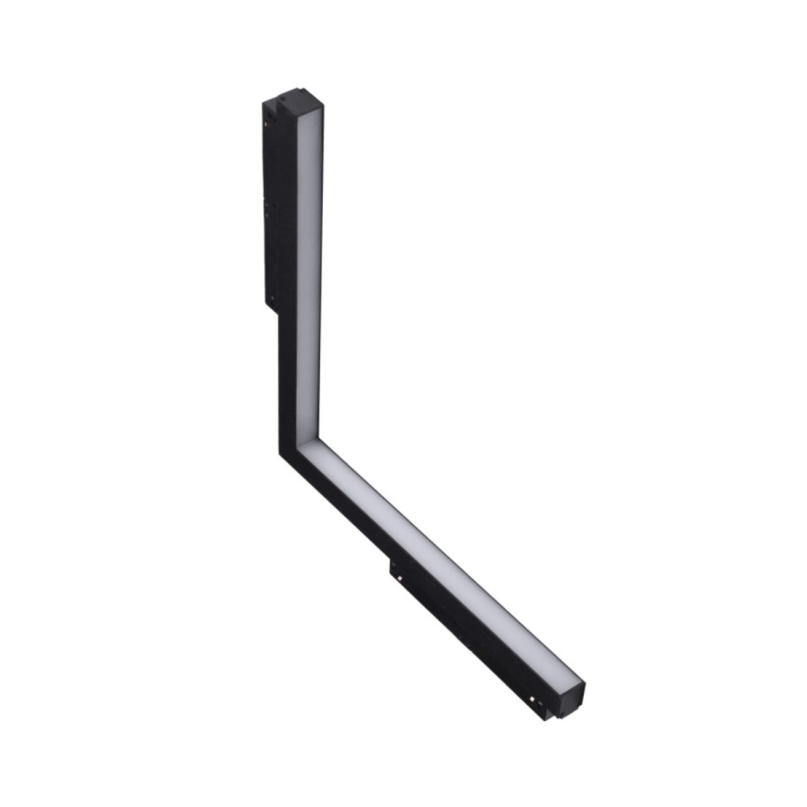 Lampa do szynoprzewodu AZzardo Alfa Saga Track Magnetic Corner B 24W 3000K AZ4617.webp