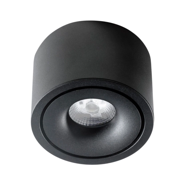 Oprawa sufitowa okrągła czarna AZzardo Costa Top 12W CCT Switch AZ6033.webp