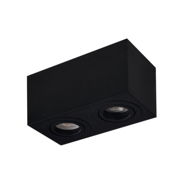 Oprawa sufitowa czarna AZzardo Brant 2 Square AZ2827.webp