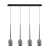 Lampa wisząca AZzardo Izzy 4 Smoky AZ2938.webp