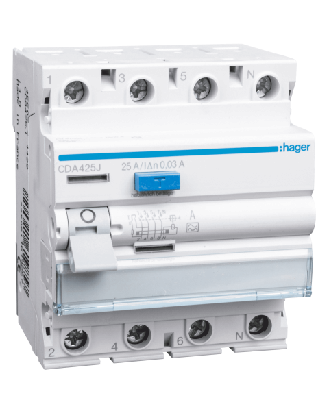 Wyłącznik różnicowoprądowy 4P A 25A 30mA