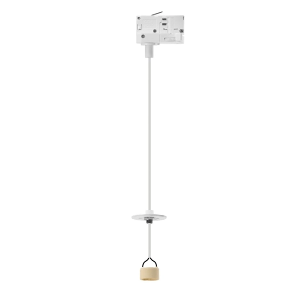 Baza do lampy wiszącej do szynoprzewodu serii Lucas AZzardo Lucas Base Track 3Line Pendant ACC AZ6155.webp