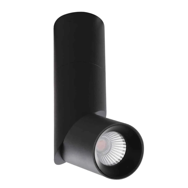 Reflektor sufitowy czarny AZzardo Santos Led 12W AZ4181.webp