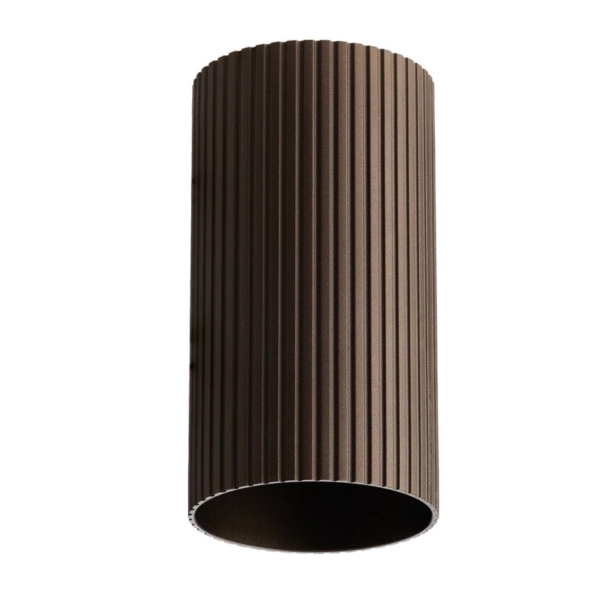 Klosz do lampy serii Lucas AZzardo Lucas Ribbed Tube 9 AZ6129.webp