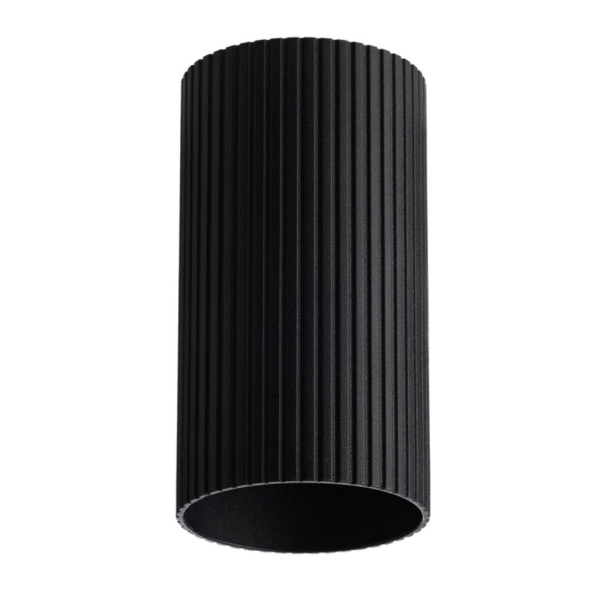 Klosz do lampy serii Lucas AZzardo Lucas Ribbed Tube 9 AZ6126.webp