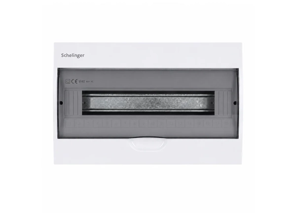 Rozdzielnica natynkowa Schelinger 1x18P zaciski 18N+18PE IP40-1.webp