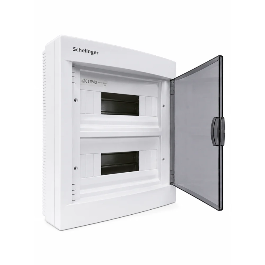Rozdzielnica natynkowa Schelinger 2x12P zaciski 24N+24PE IP40-2.webp