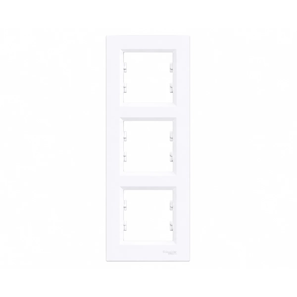 Ramka 3-krotna pionowa biała Asfora EPH5810321.webp