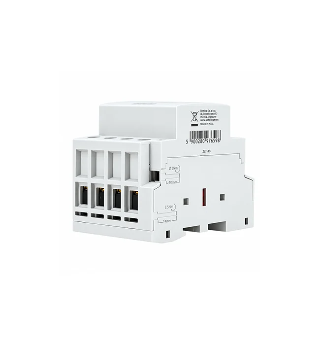 Stycznik modułowy 4P 40A 4NO 400V AC Schelinger SC301-2.webp