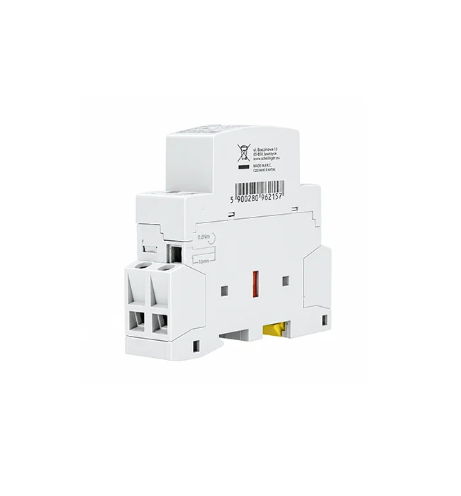 Stycznik modułowy 1P 25A 1NO+1NC 250V AC Schelinger SC101-2.webp