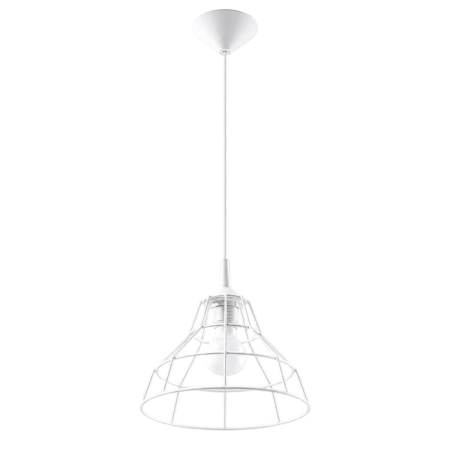 Lampa wisząca biała Sollux Anata SL.0145.webp