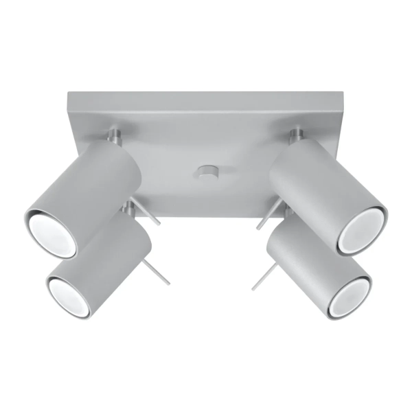 Oprawa sufitowa szara Sollux Ring 4 SL.0452.webp