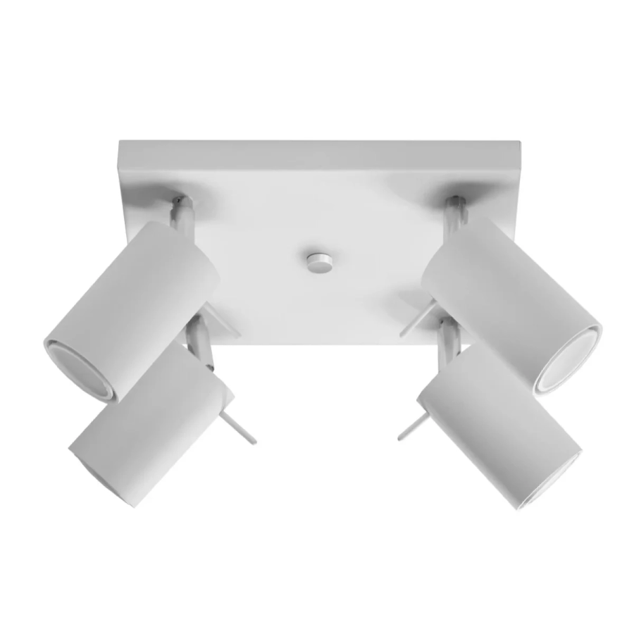 Oprawa sufitowa biała Sollux Ring 4 SL.0090.webp
