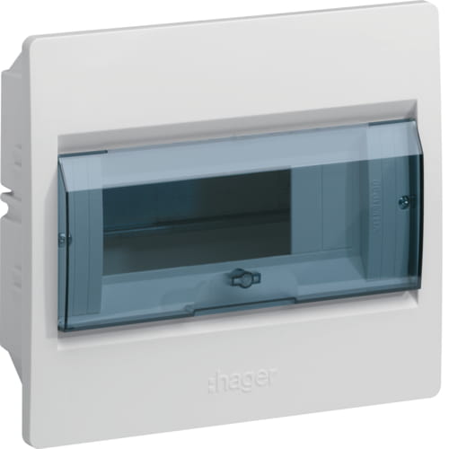 Rozdzielnia IC2 1x8M p/t drzwi transparentne