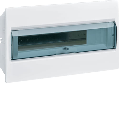 Rozdzielnia IC2 1x18M p/t drzwi transparentne