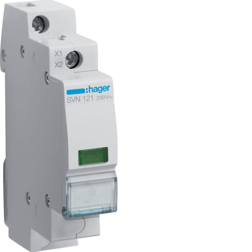 Lampka sygnalizacyjna 1P LED zielona