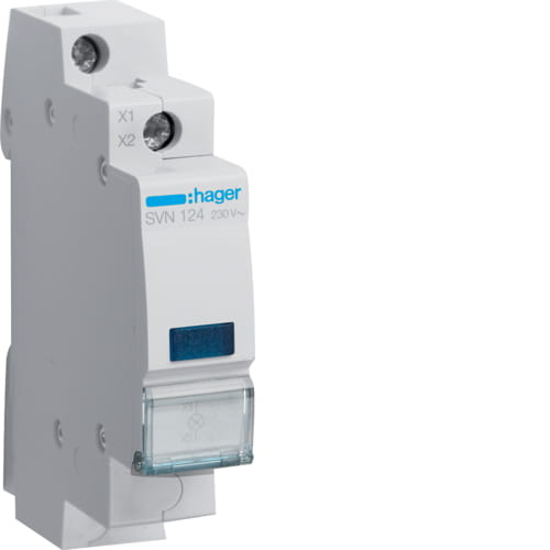 Lampka sygnalizacyjna 1P LED niebieska