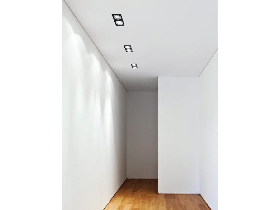 Azzardo Lampa wpuszczana Siro 1 Black/Alu model AZ0769