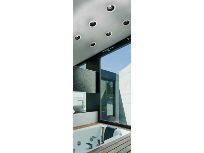 Azzardo Lampa wpuszczana Ibiza White/Black model AZ1361