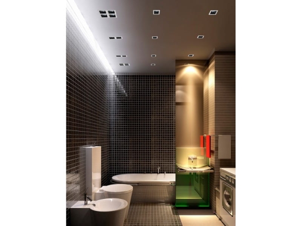 Azzardo Lampa wpuszczana Minorka White/Black model AZ1362