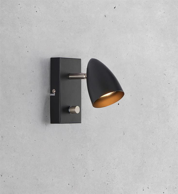 Markslojd kinkiet Ciro czarny, model 107407