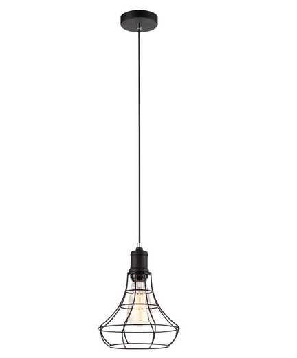 Italux Synthia Lampa wisząca Czarna model MDM2268-1