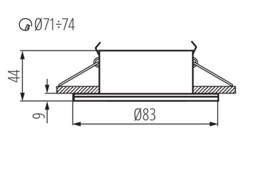 Kanlux QULES AC O-C 26305