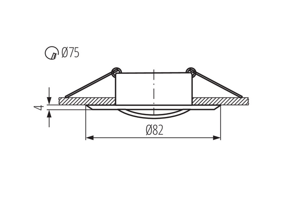 Kanlux VIDI CTC-5515-B 25996