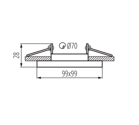 Kanlux BONIS DSL-W 28702