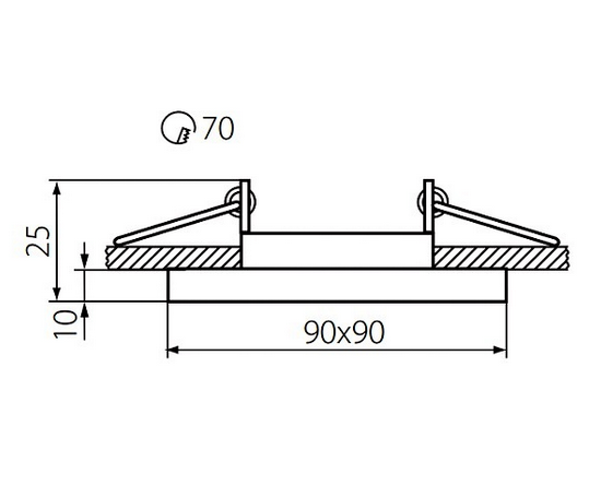 Kanlux CEMIN DTL-GR 27230