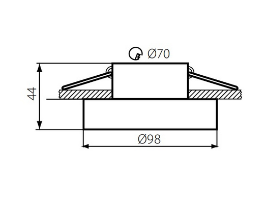 Kanlux ELNIS L W 27804