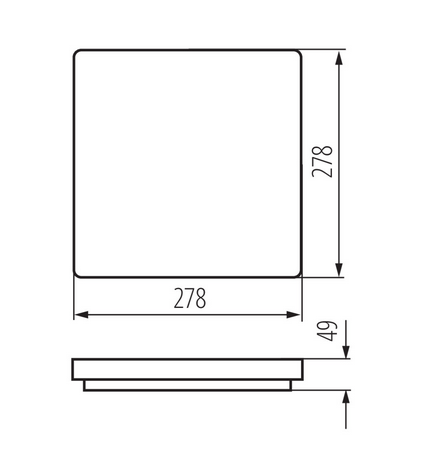Kanlux VARSO LED 18W-NW-L 26443