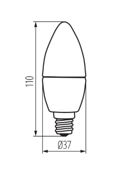 Kanlux  8W E14-WW 26760