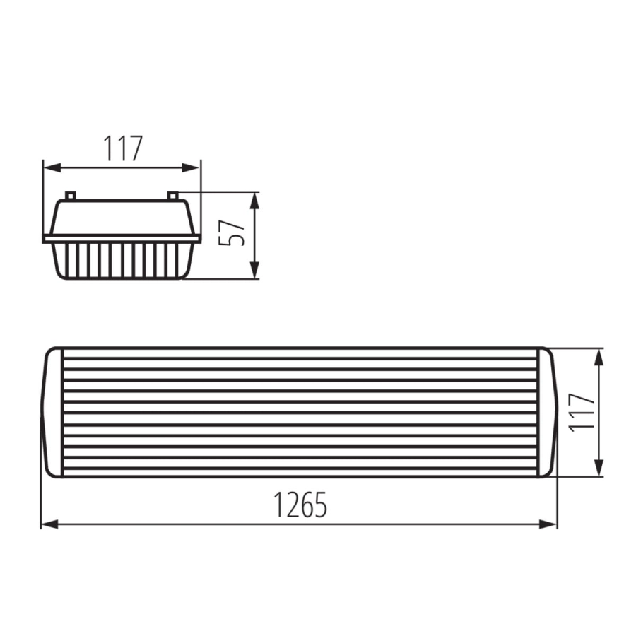 Kanlux LED DICHT 4LED N 236/PS 31062