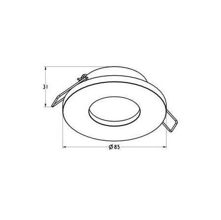 CHIPA DL SPOT IP54 ARGU10-034