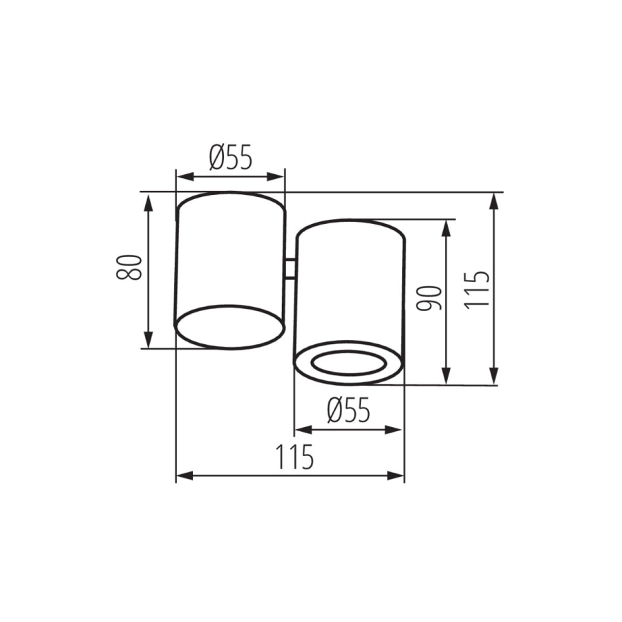 BLURRO GU10 CO-W 32951