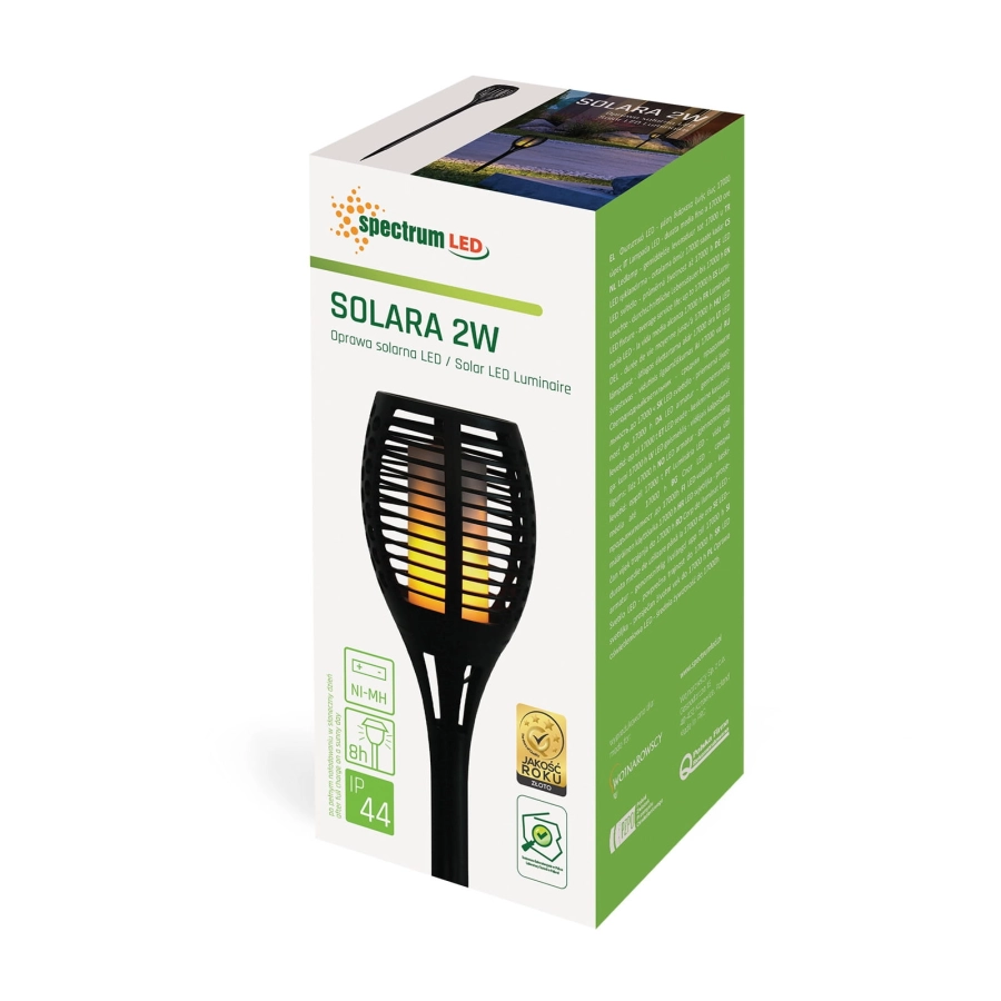 SpectrumLED Lampa solarna SOLARA 2W SLI035090