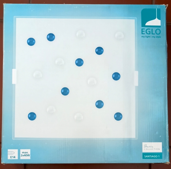 EGLO Plafon 87308 SANTIAGO I 2xE14/40W
