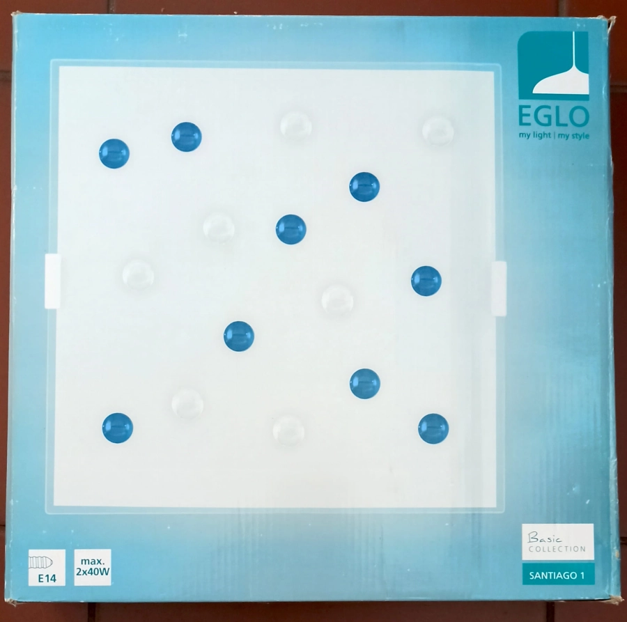 EGLO Plafon 87308 SANTIAGO I 2xE14/40W