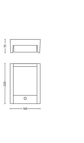 PHILIPS Arbour 2700K 16461/93/16