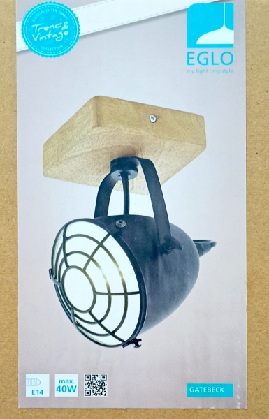 Plafon reflektorek EGLO Gatebeck 1 49076