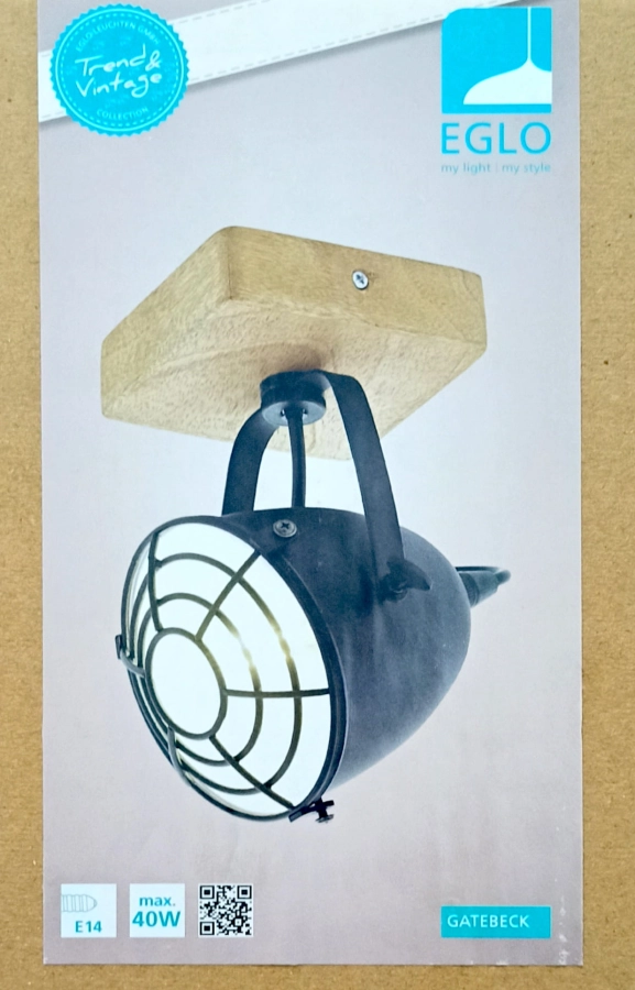 Plafon reflektorek EGLO Gatebeck 1 49076