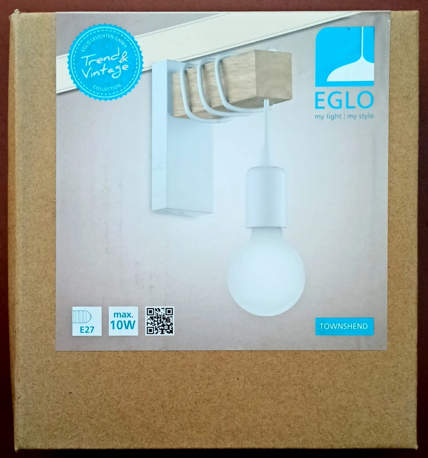 Kinkiet EGLO Townshend biały 33162