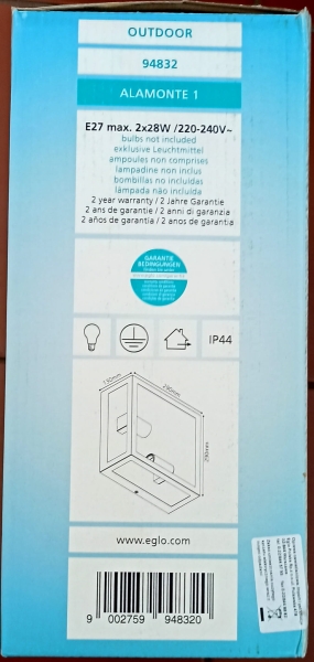Kinkiet zewnętrzny EGLO Alamonte 1 94832