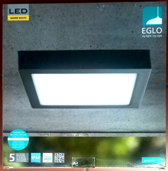 Plafon zewnętrzny EGLO Argolis 96495