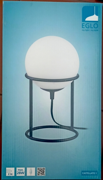 Lampka nocna stołowa EGLO Castellato 1 97331